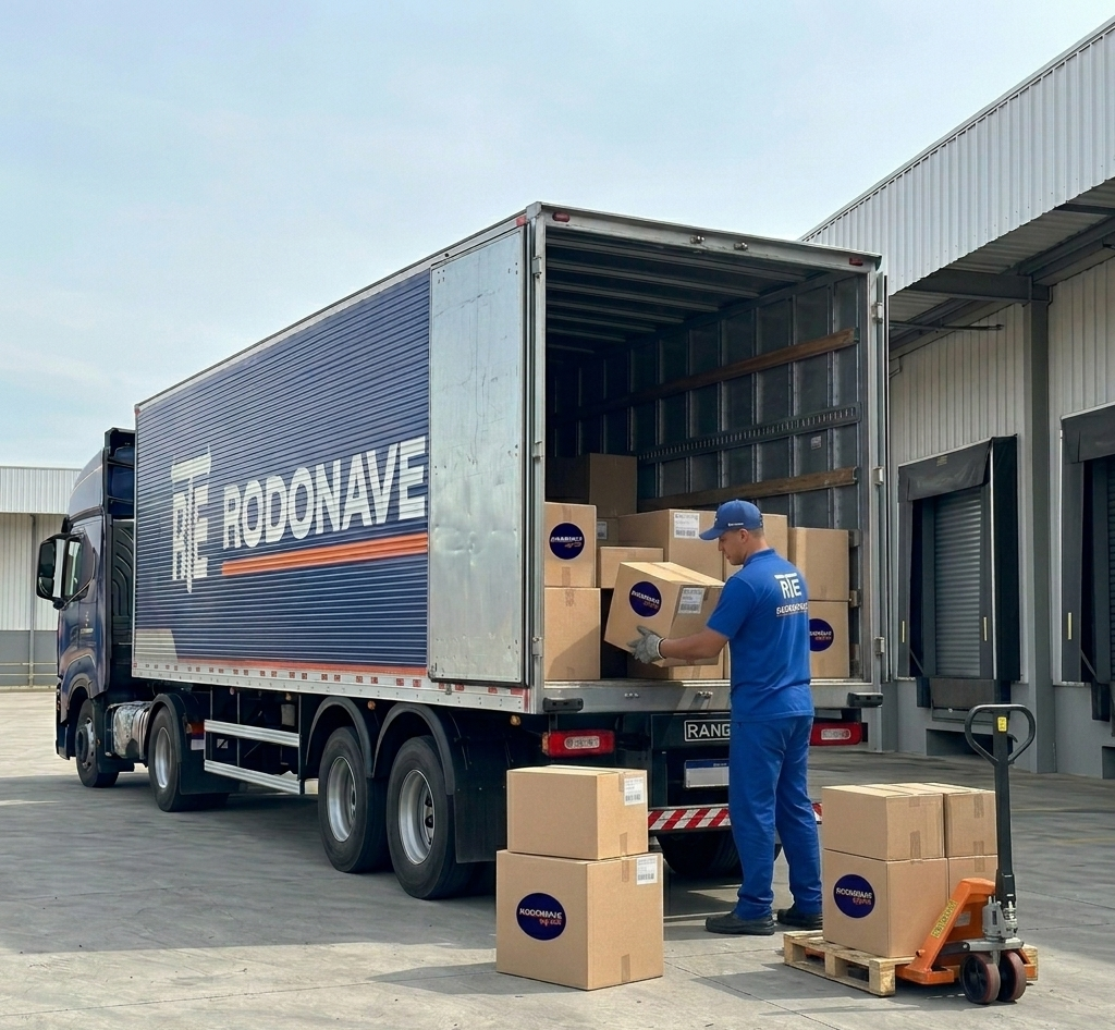 Transporte de mercadorias pela Rodonaves